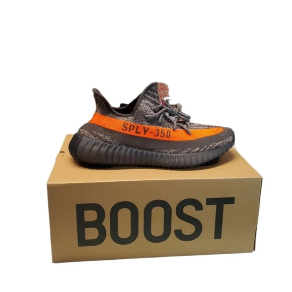 New adidas Yeezy Boost 350 V2 Carbon Beluga Men's Size 9.5 - Picture 4 of 11